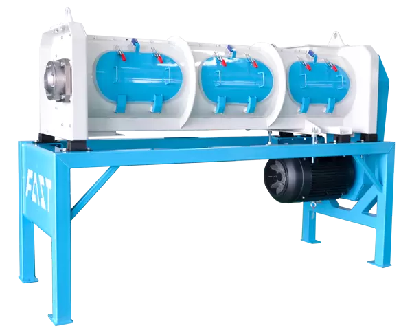 máy trộn thức ăn ngang